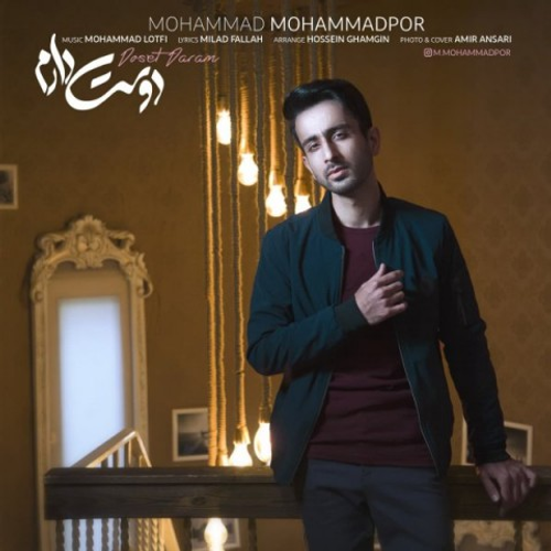 دانلود اهنگ جدید محمد محمدپور به نام دوست دارم با ۲ کیفیت عالی و لینک مستقیم رایگان همراه با متن آهنگ دوست دارم از رسانه تاپ ریتم
