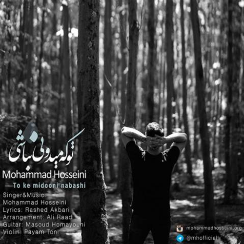 دانلود اهنگ جدید محمد حسینی به نام تو که میدونی نباشی با ۲ کیفیت عالی و لینک مستقیم رایگان  از رسانه تاپ ریتم