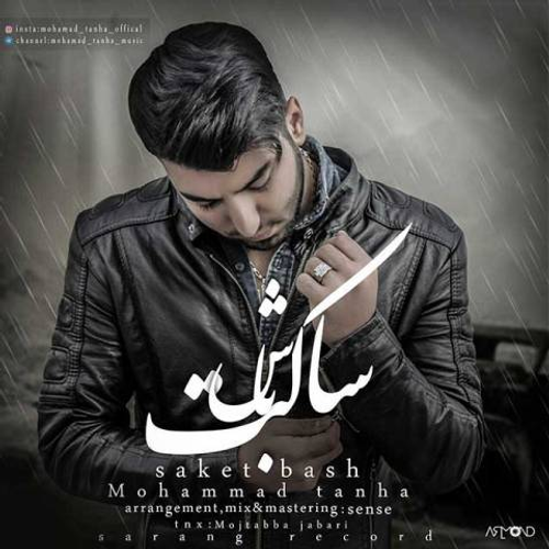 دانلود اهنگ جدید محمد تنها به نام ساکت باش با ۲ کیفیت عالی و لینک مستقیم رایگان  از رسانه تاپ ریتم