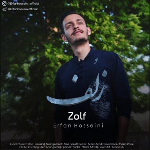 دانلود اهنگ جدید عرفان حسینی به نام زلف با ۲ کیفیت عالی و لینک مستقیم رایگان  از رسانه تاپ ریتم