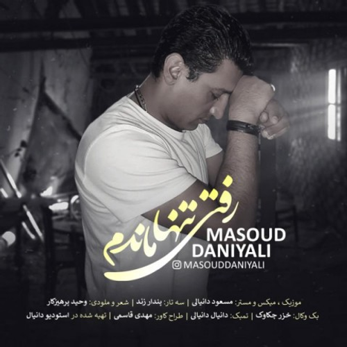 دانلود اهنگ جدید مسعود دانیالی به نام رفتی تنها ماندم با ۲ کیفیت عالی و لینک مستقیم رایگان  از رسانه تاپ ریتم