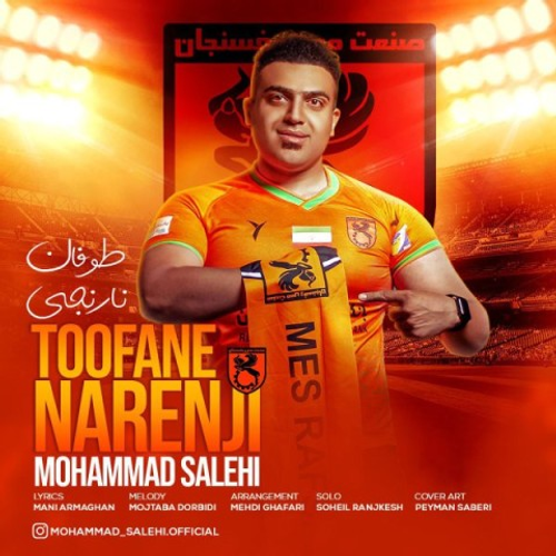 دانلود اهنگ جدید محمد صالحی به نام طوفان نارنجی با ۲ کیفیت عالی و لینک مستقیم رایگان همراه با متن آهنگ طوفان نارنجی از رسانه تاپ ریتم